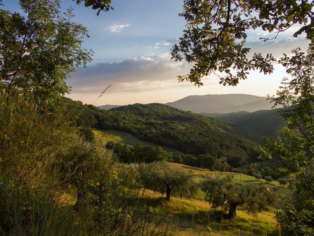 Casa La Valle, Gubbio, Frazione Santa Cristina Bed & Breakfast エクステリア 写真